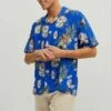 Jack & Jones Jorluke Flores Resort - Overhemd - Nautical Blue