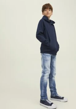 Jack & Jones Junior Glenn Fox Ge- Slim Fit Jeans - Blue Denim -Jack & Jones 0451b63b40324a7cbe3378c45f202ec3