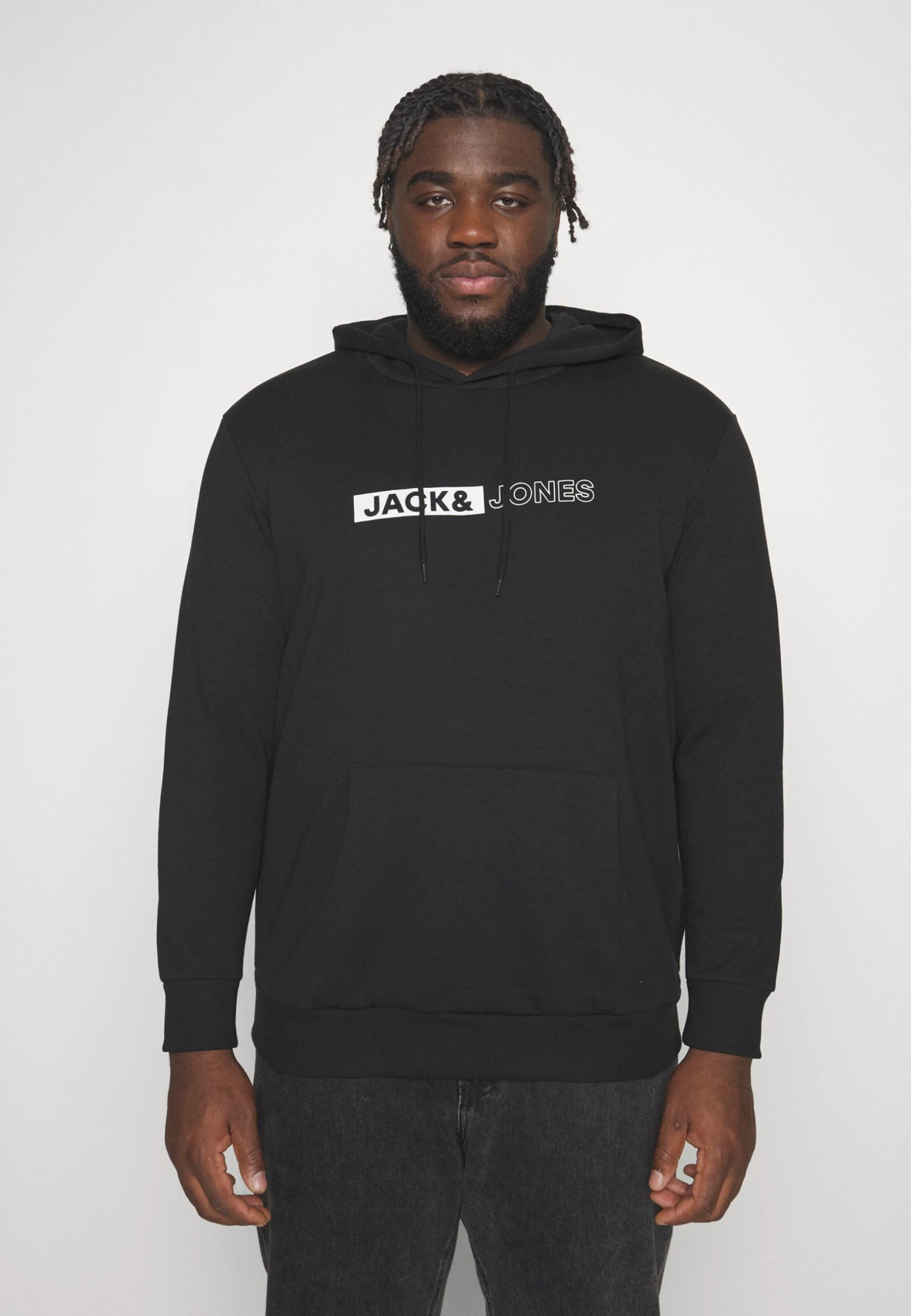 Jack & Jones Jjneo Hood - Sweater - Black 1 Jack & Jones Jjneo Hood - Sweater - Black