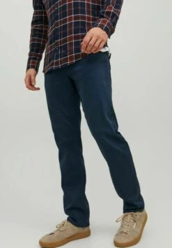 Jack & Jones Clark Evan - Straight Leg Jeans - Blue Denim