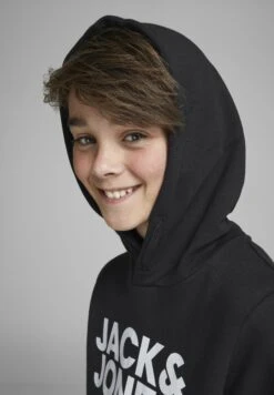 Jack & Jones Junior Jjecorp Logo- Hoodie - Black 11 Jack & Jones Junior Jjecorp Logo- Hoodie - Black -Jack & Jones 04d596fc10d24eb1b74e04e456db06cd