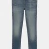 Jack & Jones Junior Jjidan Jjfox Jr - Jeans Skinny Fit - Blue Denim