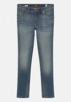 Jack & Jones Junior Jjidan Jjfox Jr - Jeans Skinny Fit - Blue Denim
