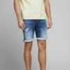 Jack & Jones Jeansshorts Rick Icon - Jeansshort - Blue Denim