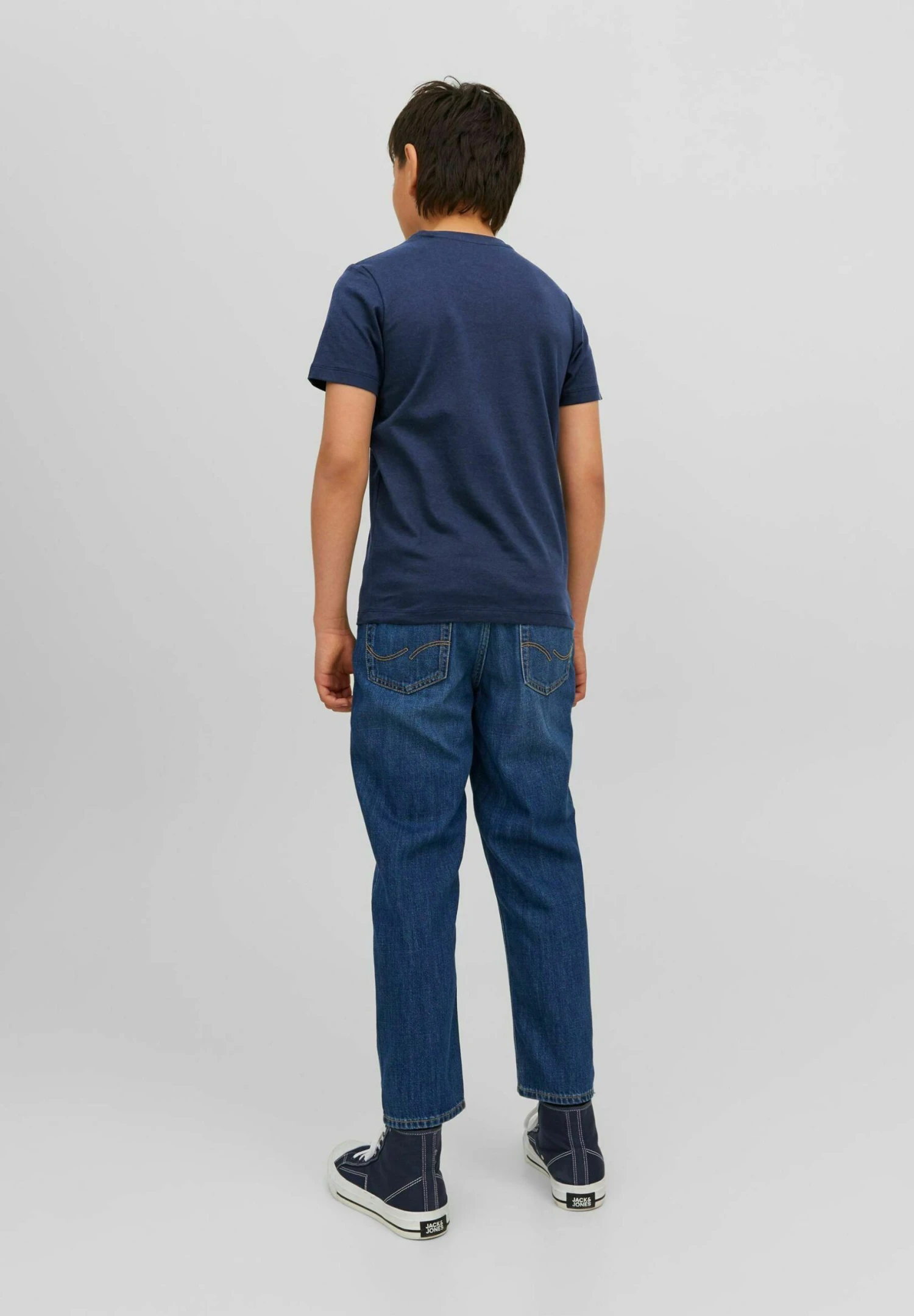 Jack & Jones Junior Jorafterlife Tee Ss Crew Neck Sn Jnr - T-Shirt Print - Navy Blazer 3 Jack & Jones Junior Jorafterlife Tee Ss Crew Neck Sn Jnr - T-Shirt Print - Navy Blazer - Afbeelding 3