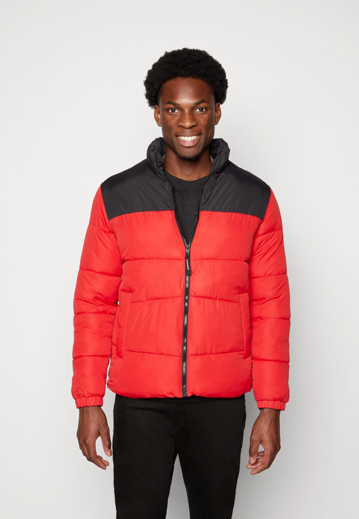 Jack & Jones Chili - Winterjas - True Red/Blocking 1 Jack & Jones Chili - Winterjas - True Red/Blocking