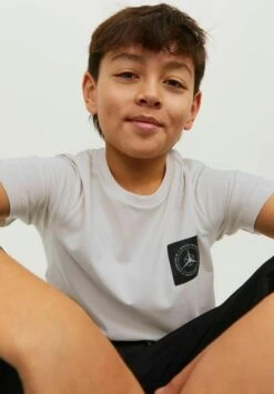 Jack & Jones Junior T-Shirt Print - Moonbeam -Jack & Jones 098007e0913743efac28950c4d2fdb01