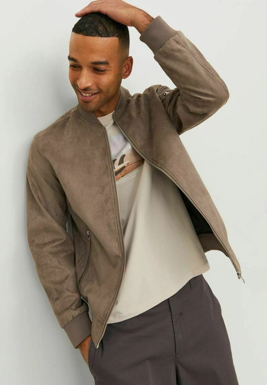 Jack & Jones Jjrocky Fs - Imitatieleren Jas - Brown 6 Jack & Jones Jjrocky Fs - Imitatieleren Jas - Brown - Afbeelding 6