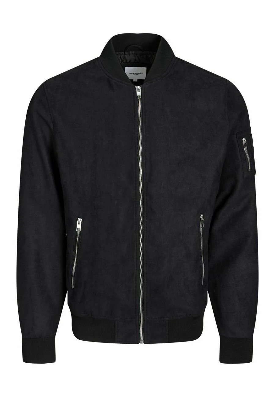 Jack & Jones Jjrocky Fs - Imitatieleren Jas - Jet Black 1 Jack & Jones Jjrocky Fs - Imitatieleren Jas - Jet Black