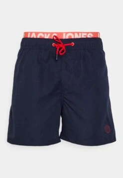 Jack & Jones Jpstfiji Jjswim Neon - Zwemshorts - Navy Blazer