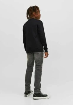 Jack & Jones Junior Crew Neck - Sweater - Black -Jack & Jones 0d2ef21029134af6a623806928f4193e