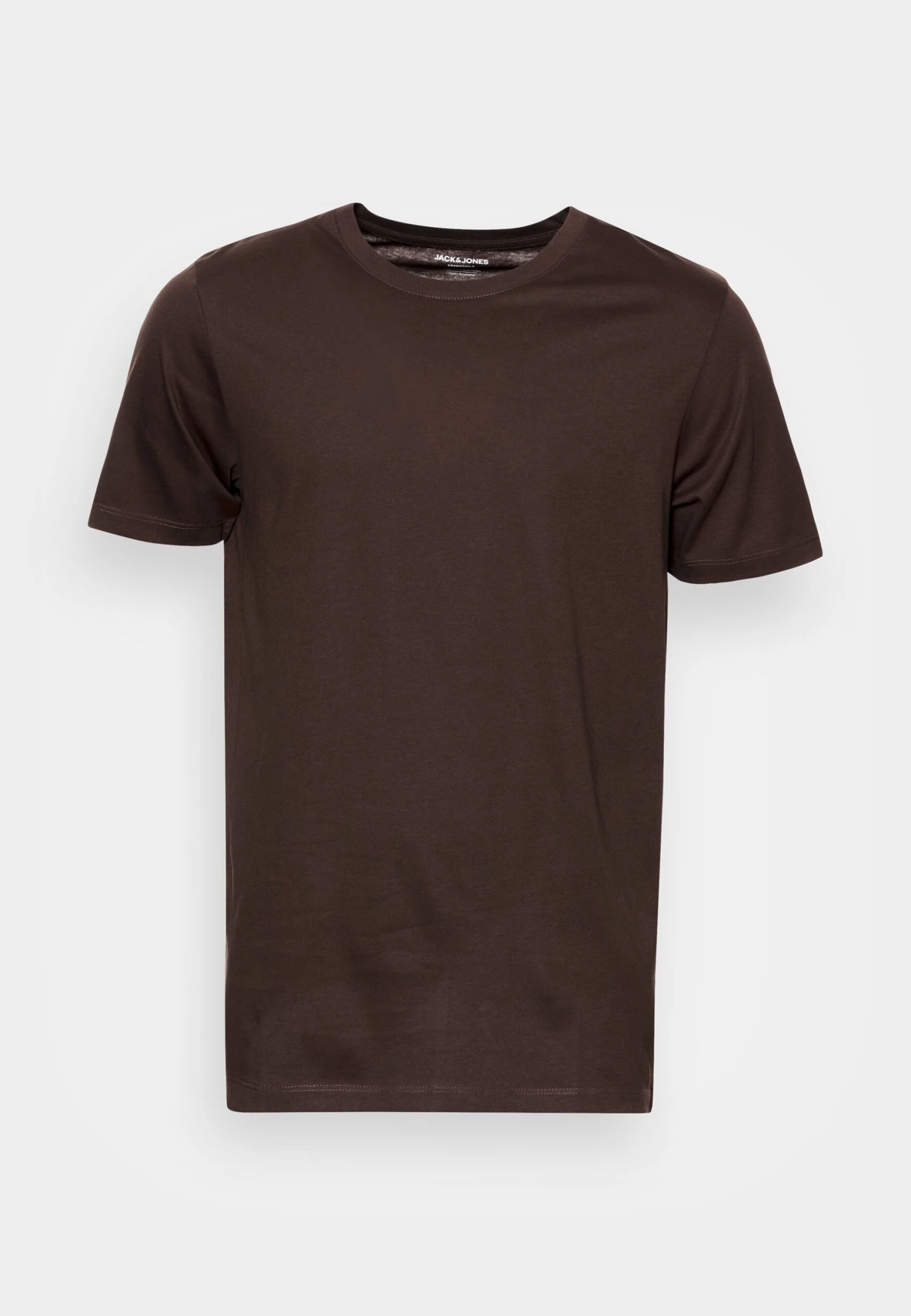 Jack & Jones Jjeorganic Basic Ss O-Neck Noos - T-Shirt Basic - Mulch 4 Jack & Jones Jjeorganic Basic Ss O-Neck Noos - T-Shirt Basic - Mulch - Afbeelding 4