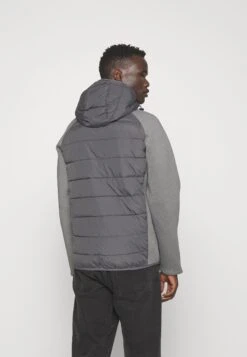 Jack & Jones Jcodust Hybrid Jacket - Jas - Asphalt/Light Grey -Jack & Jones 0e275efe62014907a334cb34d919459a