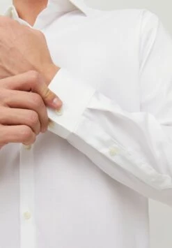 JACK&JONES Premium Blaparker Ls Noos - Zakelijk Overhemd - White Fit:Slim Fit -Jack & Jones 0eac6c213ae442b7a084ac5273ed92cf