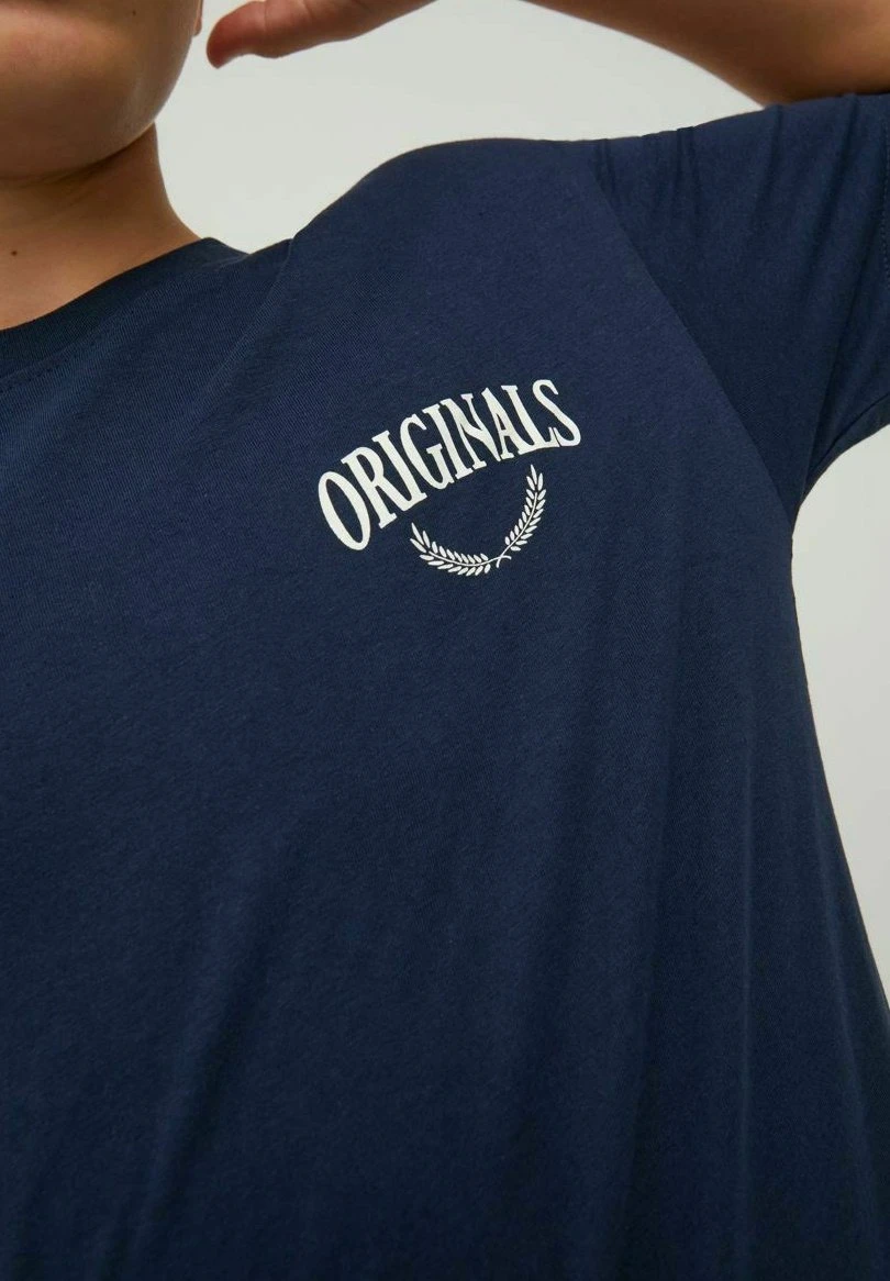 Jack & Jones Junior Schlichtes - T-Shirt Print - Navy Blazer 5 Jack & Jones Junior Schlichtes - T-Shirt Print - Navy Blazer - Afbeelding 5