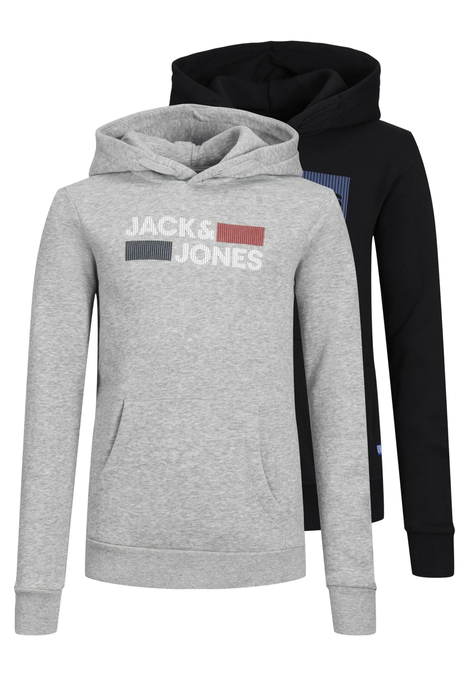 Jack & Jones Junior Jjecorp Logo Hood Jr 2 Pack - Sweater - Black 7 Jack & Jones Junior Jjecorp Logo Hood Jr 2 Pack - Sweater - Black - Afbeelding 7