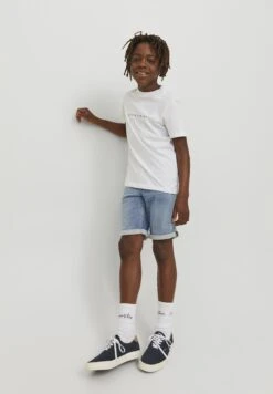 Jack & Jones Junior Jjirick Jjioriginal Jnr - Jeansshort - Blue Denim