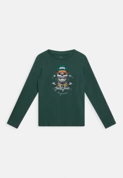 Jack & Jones Junior Jorcaptain Captain Crew Neck- Longsleeve - Trekking Green