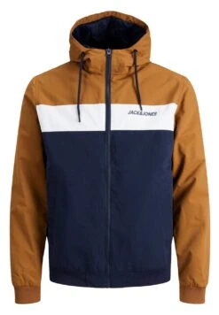 Jack & Jones Jjerush Blocking Hood - Lichte Jas - Rubber
