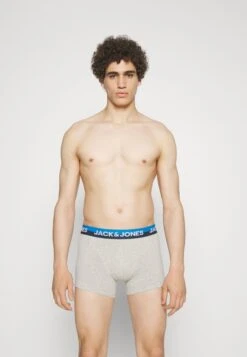 Jack & Jones Jacdavie Trunks 5 Pack Box - Onderbroeken - Dark Grey/Blue/Navy
