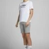 Jack & Jones Junior 2 Pack - Shorts - Light Grey Melange