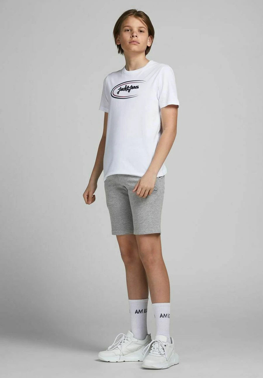 Jack & Jones Junior 2 Pack - Shorts - Light Grey Melange 1 Jack & Jones Junior 2 Pack - Shorts - Light Grey Melange