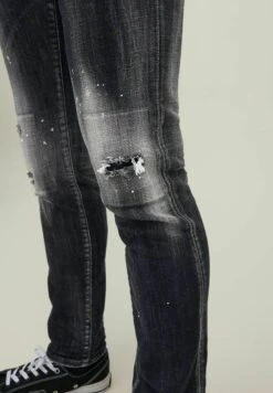 Jack & Jones Glenn Luca- Slim Fit Jeans - Black Denim -Jack & Jones 11a62c598fa84443a359c0cbec766858