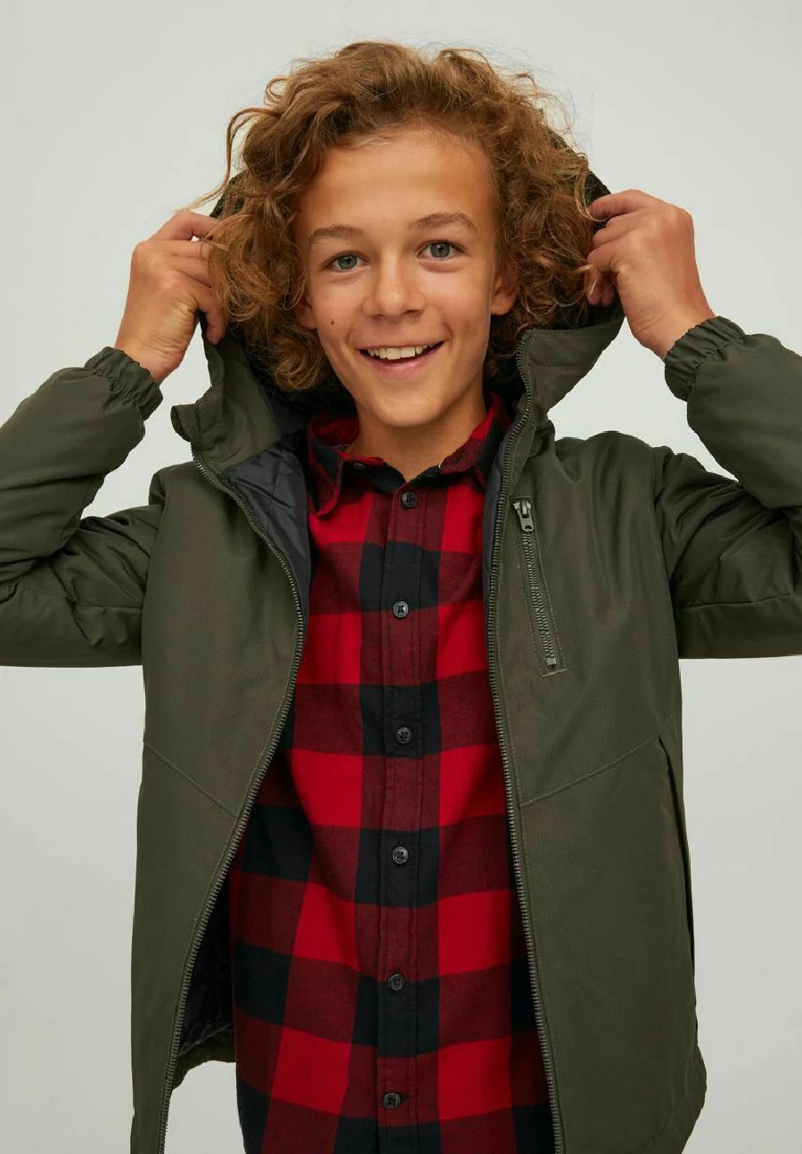 Jack & Jones Junior Jwhsprinter- Jas - Forest Night 4 Jack & Jones Junior Jwhsprinter- Jas - Forest Night - Afbeelding 4