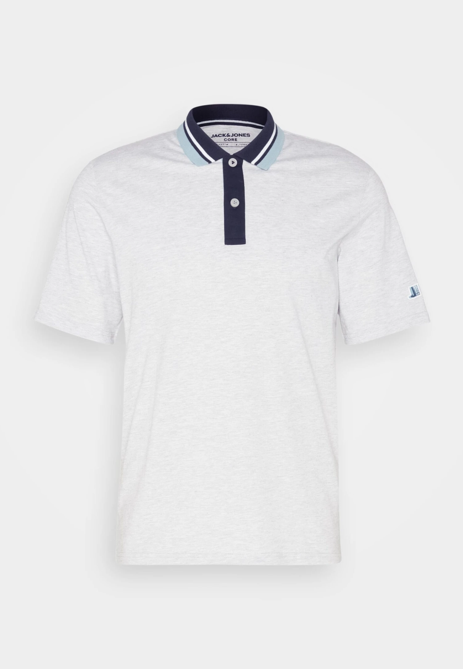 Jack & Jones Jcologan - Poloshirt - Light Grey Melange 5 Jack & Jones Jcologan - Poloshirt - Light Grey Melange - Afbeelding 5