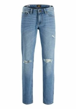 Jack & Jones Junior Regular Fit Jungen Clark Original Mf 0 - Straight Leg Jeans - Blue Denim