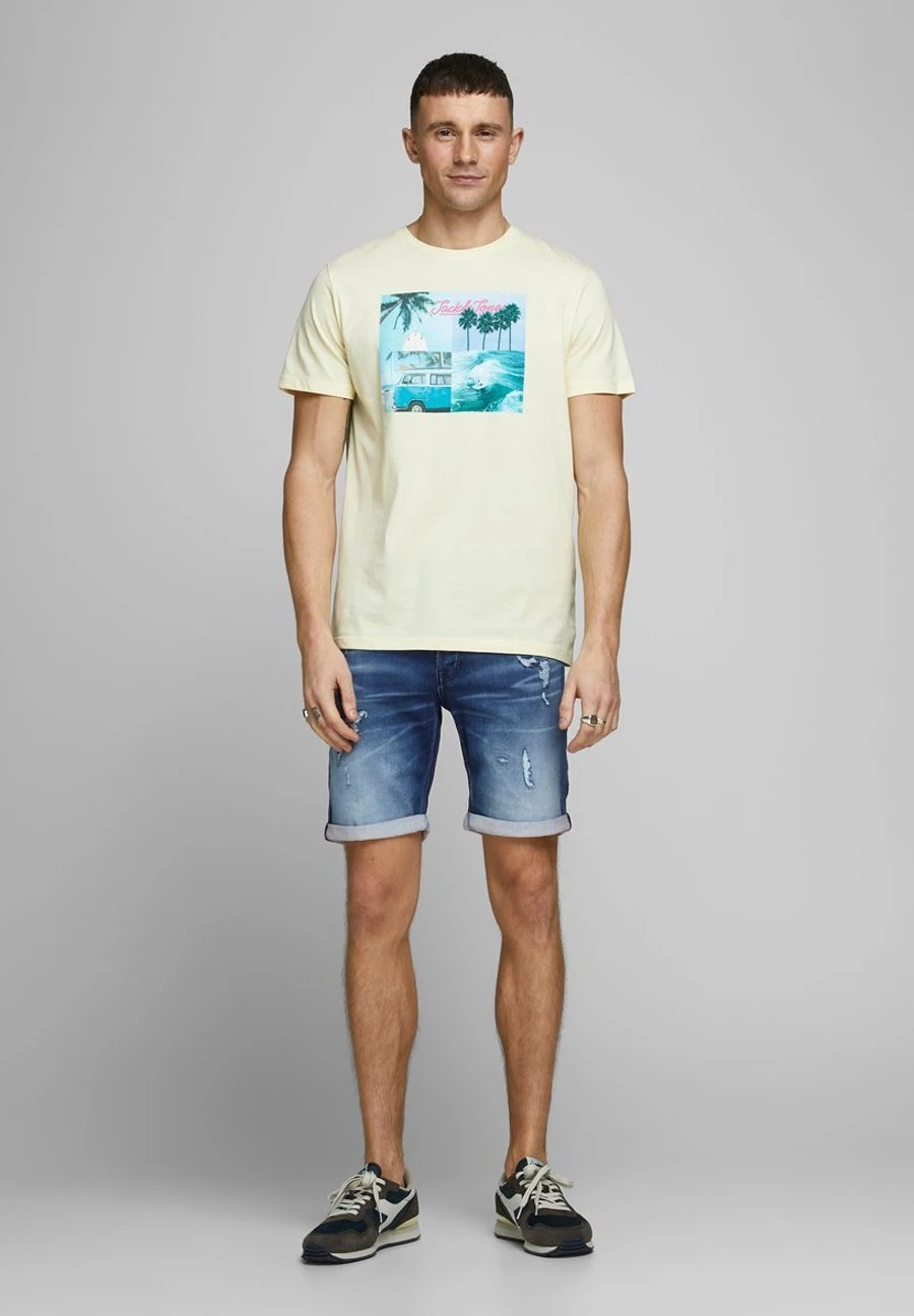 Jack & Jones Jeansshorts Rick Icon - Jeansshort - Blue Denim 2 Jack & Jones Jeansshorts Rick Icon - Jeansshort - Blue Denim - Afbeelding 2