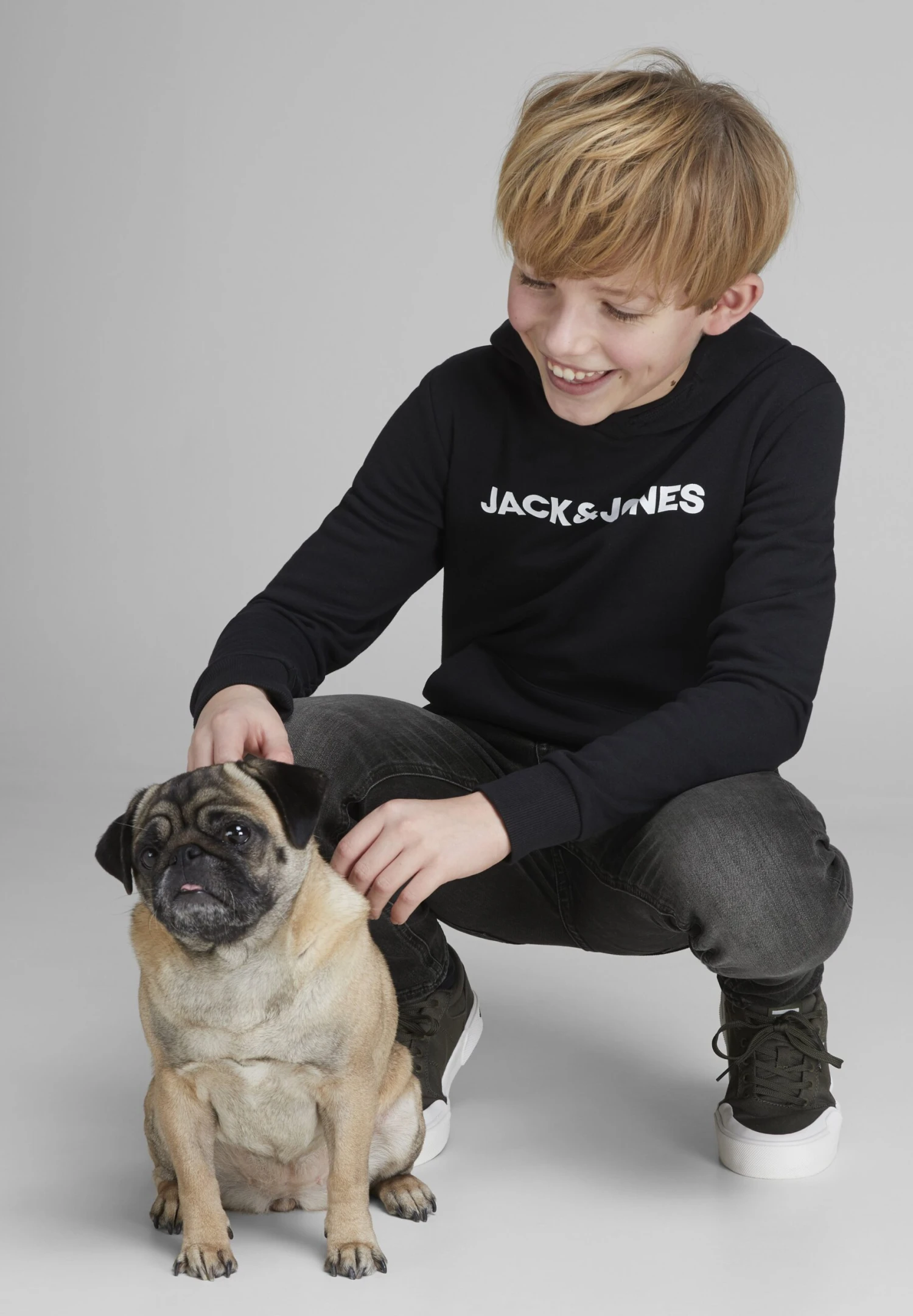 Jack & Jones Junior Jjiliam Jjoriginal - Jeans Skinny Fit - Black Denim 5 Jack & Jones Junior Jjiliam Jjoriginal - Jeans Skinny Fit - Black Denim - Afbeelding 5