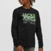 Jack & Jones Junior Crew Neck - Sweater - Black