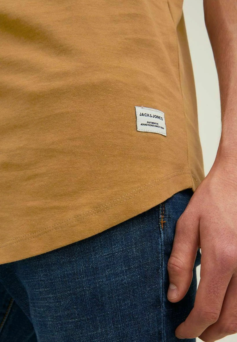 Jack & Jones Jjenoa Ss Crew Neck Noos - T-Shirt Basic - Rubber 5 Jack & Jones Jjenoa Ss Crew Neck Noos - T-Shirt Basic - Rubber - Afbeelding 5