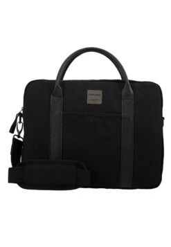 Jack & Jones Jaccanvas Briefcase - Aktetas - Black -Jack & Jones 1670f643eaaf44fc83bac65297fe53cc