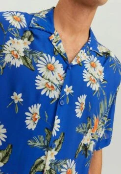 Jack & Jones Jorluke Flores Resort - Overhemd - Nautical Blue -Jack & Jones 172f3efcab6940f6899df9d47a5c2161