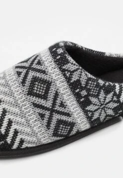 Jack & Jones Jfwarchie Mule Slipper - Pantoffels - Anthracite -Jack & Jones 179c4615b5f14f71bce23fc397fb31fd