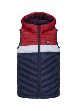 Jack & Jones Junior Jjehero Bodywarmer Hood- Bodywarmer - Navy Blazer/Blocking -Jack & Jones 189b39dfa77b48878849e6968acc5298
