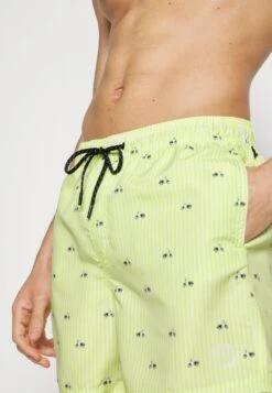 Jack & Jones Jpstfiji Jjswim Mini Stripe - Zwemshorts - Acid Lime -Jack & Jones 18d0d89f77f0457abe5cb8097428c61a