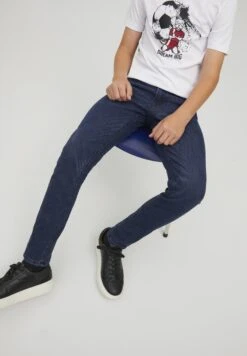 Jack & Jones Junior Jjiglenn Jjoriginal Jnr - Slim Fit Jeans - Blue Denim -Jack & Jones 192ab50e74574e04908858f7718ad251