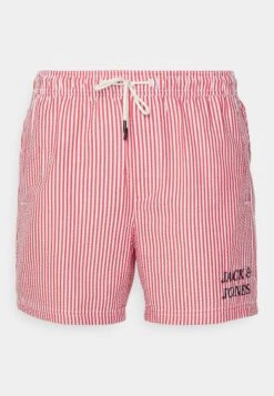 Jack & Jones Jpstfiji Seersucker- Zwemshorts - Chinese Red -Jack & Jones 1a0b6c36d1ad450a8adbf0f0076f40b5