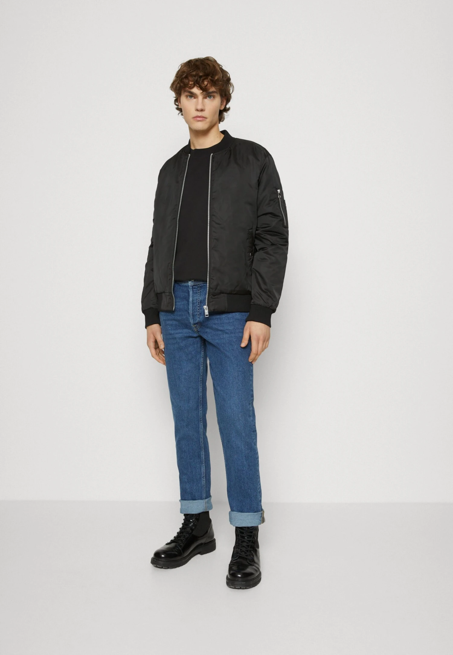 Jack & Jones Jjichris Jjoriginal - Straight Leg Jeans - Blue Denim 2 Jack & Jones Jjichris Jjoriginal - Straight Leg Jeans - Blue Denim - Afbeelding 2