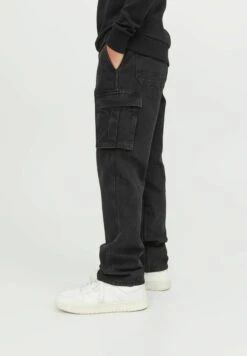 Jack & Jones Junior Chris Sbd- Straight Leg Jeans - Black Denim -Jack & Jones 2063028a55ad49caa9604cb642892ff3