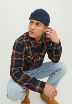 Jack & Jones Jjeeddie Ls Noos - Overhemd - Port Royale -Jack & Jones 20b6e38c8bde447b8b6f15a5621fa3b2