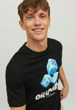 Jack & Jones Print - T-Shirt Print - Black -Jack & Jones 212df9df368a48f3a45dcdea39397817