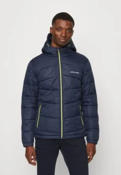 Jack & Jones Jjglobus Light Puffer - Jas - Navy Blazer