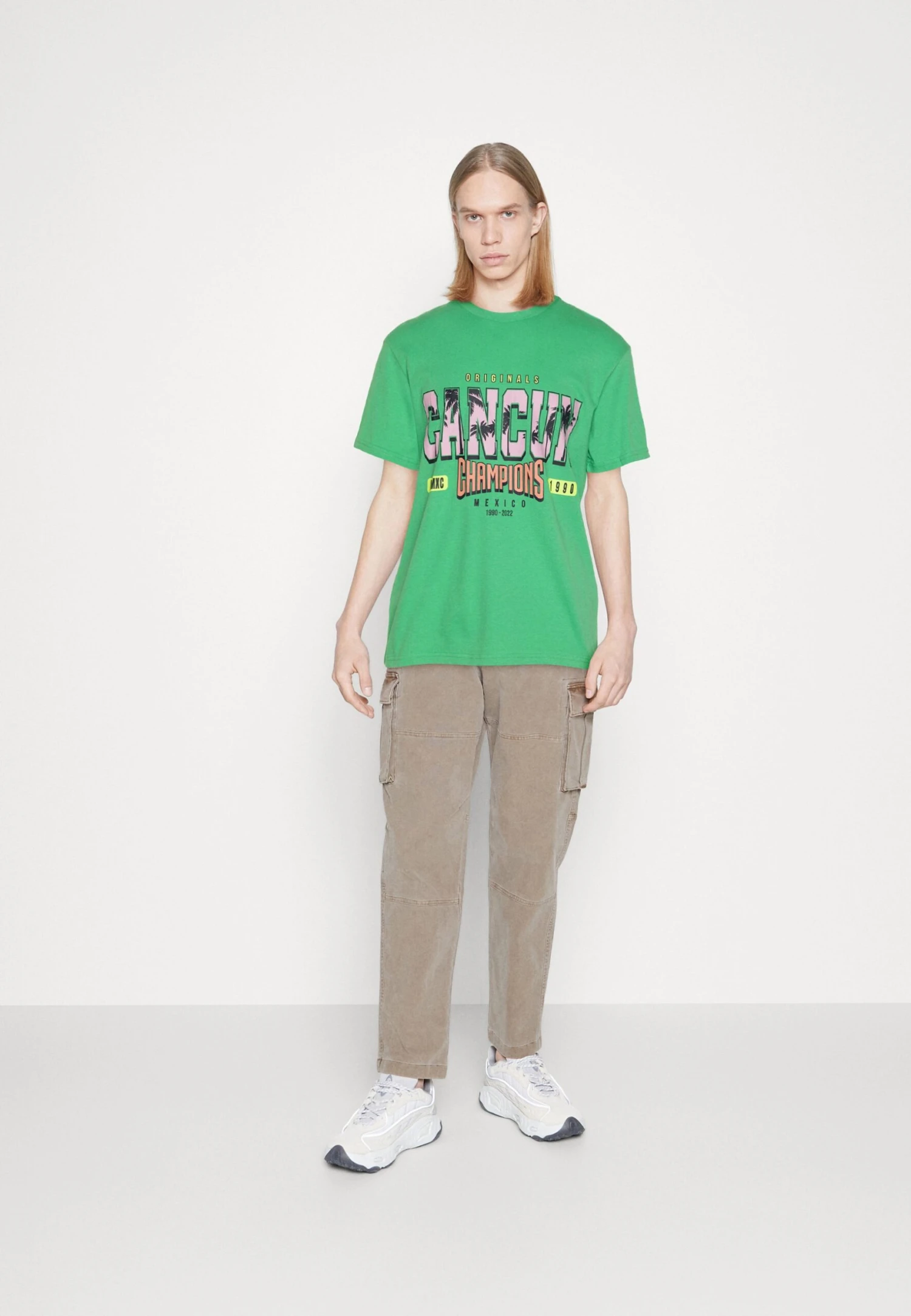 Jack & Jones Jorsummercity Ss Crew Neck Tg - T-Shirt Print - Island Green 2 Jack & Jones Jorsummercity Ss Crew Neck Tg - T-Shirt Print - Island Green - Afbeelding 2