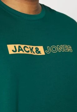 Jack & Jones Jjneo Crew Neck Pls - T-Shirt Print - Storm -Jack & Jones 22f0a92ea60742ee9153a3b17a613b82