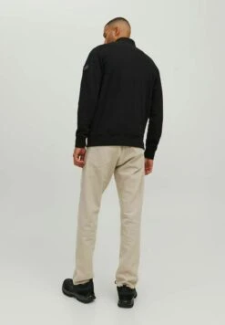 Jack & Jones High Neck - Sweater Met Rits - Black -Jack & Jones 230f7e21ac874c21bee4c3e83e49b41c