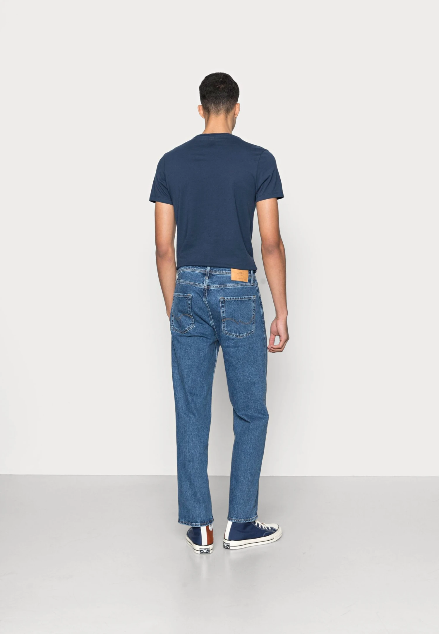 Jack & Jones Jjieddie Jjoriginal - Straight Leg Jeans - Blue Denim 3 Jack & Jones Jjieddie Jjoriginal - Straight Leg Jeans - Blue Denim - Afbeelding 3